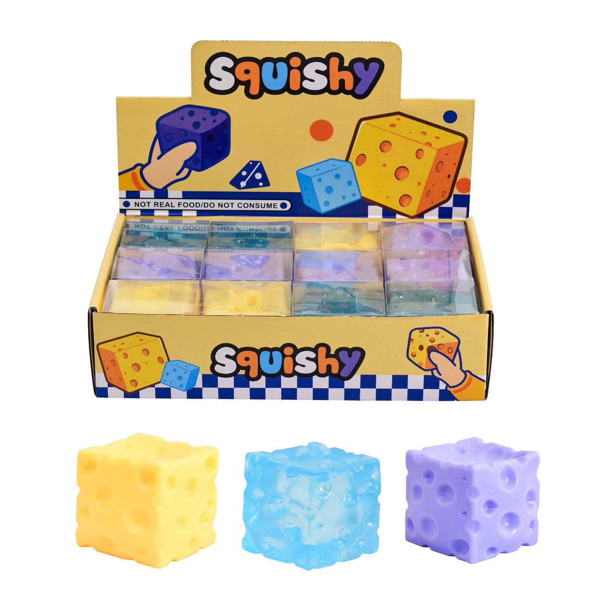 Squishy Maltose 6cm Cheese Block