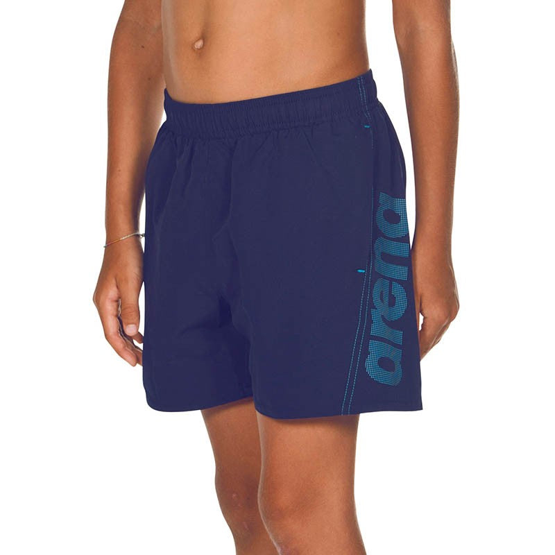 Fundamentals Arena Logo JR Boxer - Navy/Turquoise