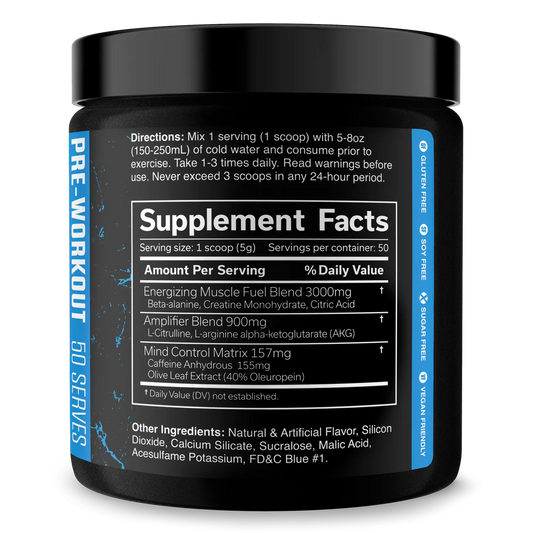 JNX The Curse! Pre Workout - Blue Raspberry
