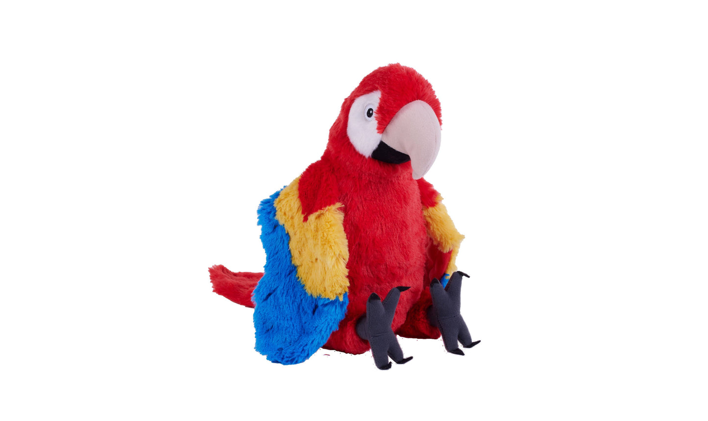 Cuddlekins Eco Macaw Scarlet