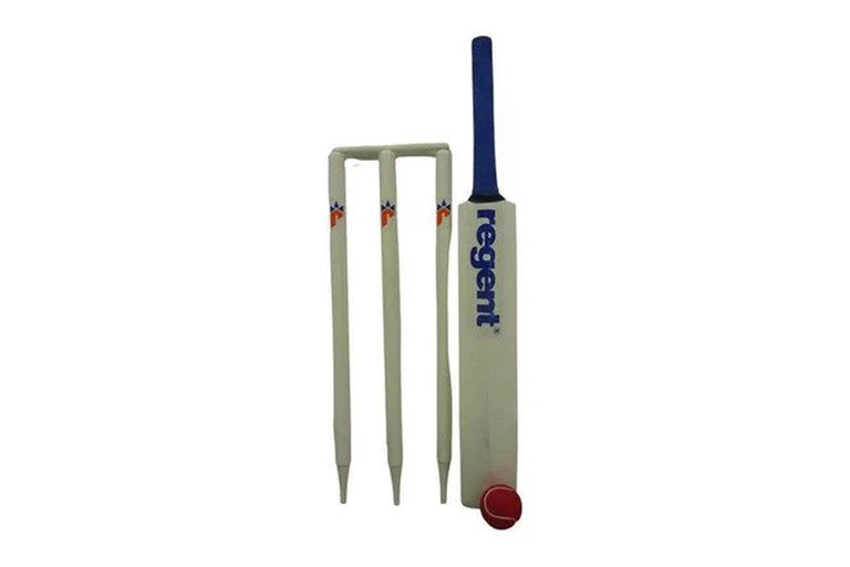 Regent Wooden Cricket Set Size 3 w Carry Case Fun Outdoor Backyard Beach Game