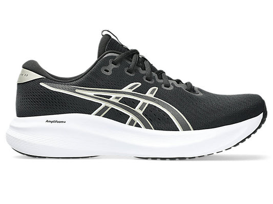 Asics Gel-Excite 11 Mens Running EXTRA WIDE (4E) - Black/Meteor Grey