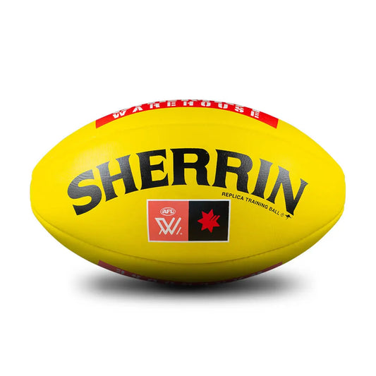 AFLW Replica Training Ball - Yellow