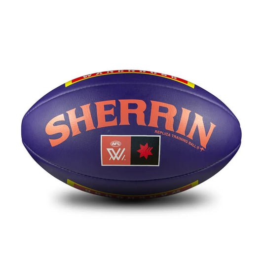 AFLW Replica Training Ball - Purple