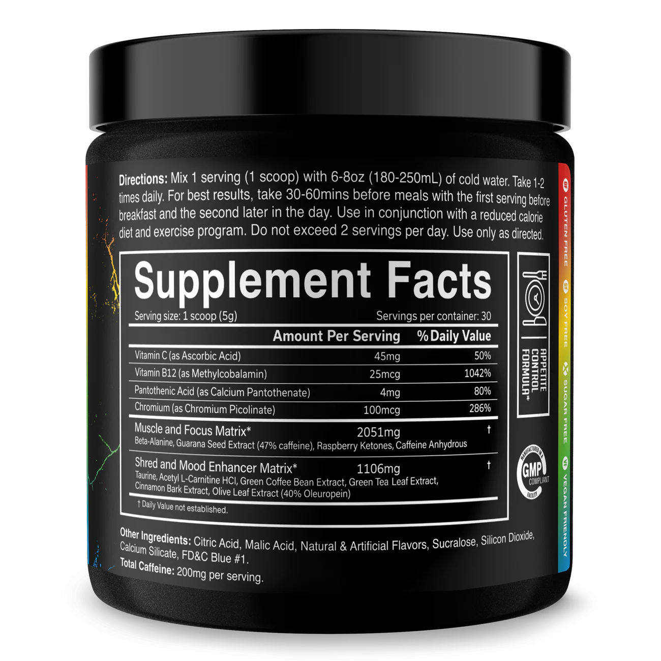 JNX The Ripper! Fat Burner - Blue Raspberry