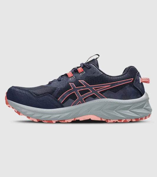 Asics Gel Venture 10 Womens Trail Running EXTRA WIDE - Midnight/Indigo Fog