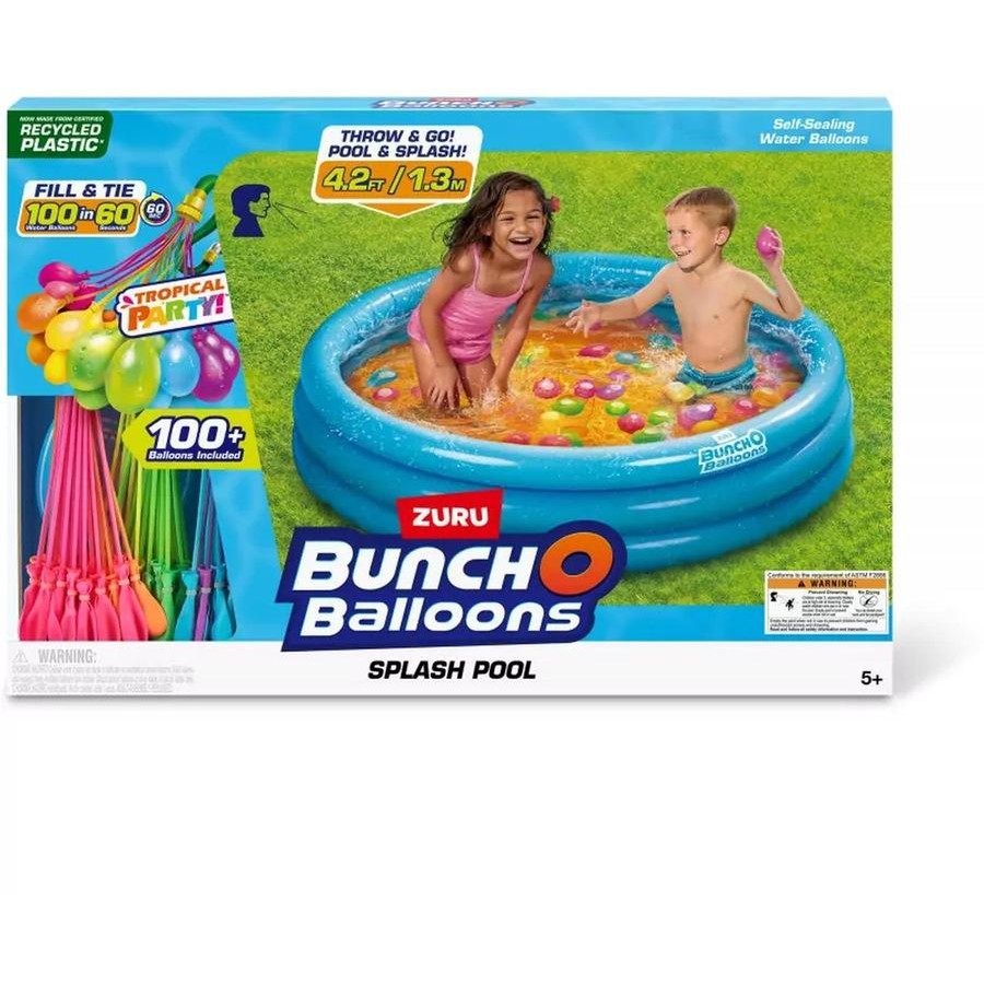 Zuru Bunch o Balloons Splash Pool with 100 Balloons
