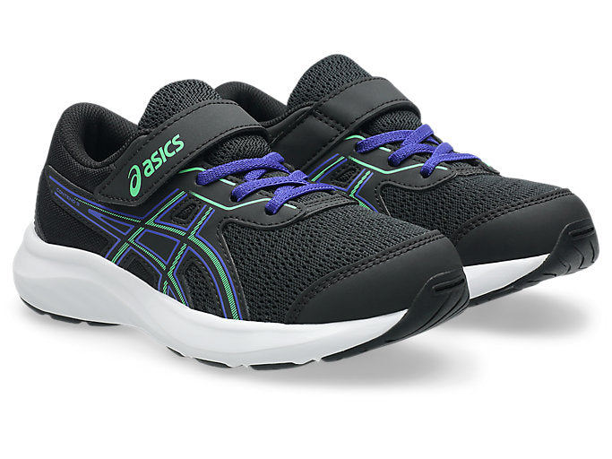 Contend 9 PS Kids - Black/Vital Green (Velcro)