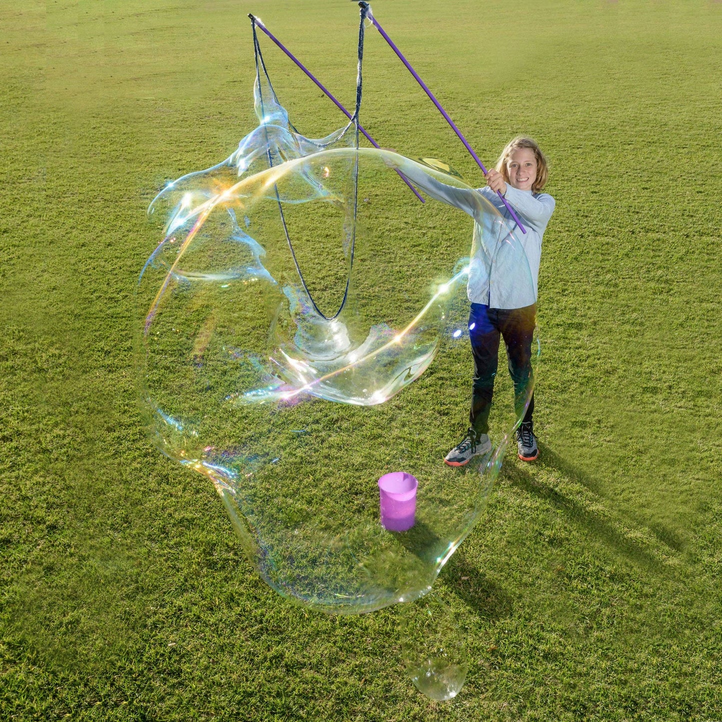 Extendable Bubble Stick