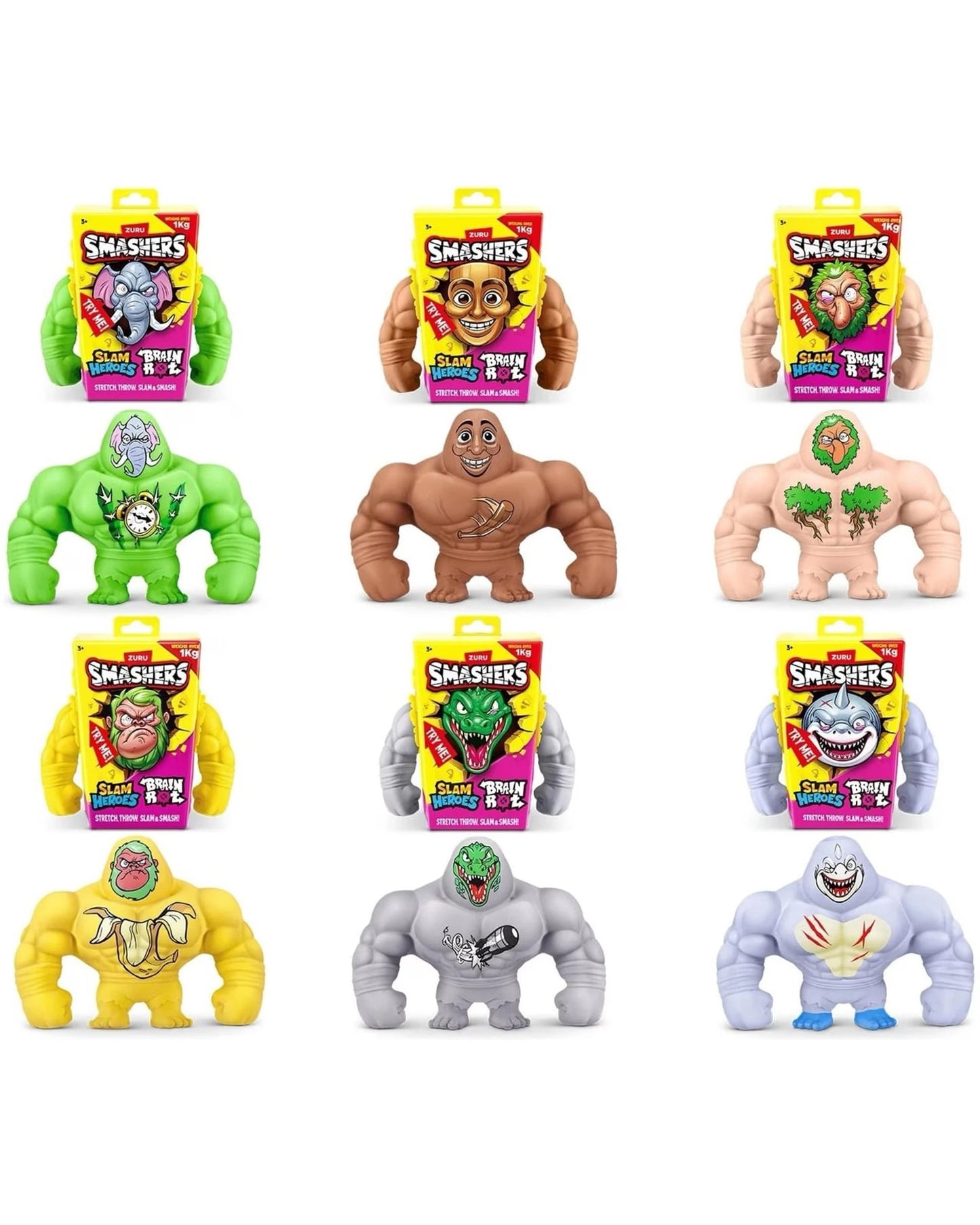 Zuru Smashers Slam Heroes Brainrot Assorted*