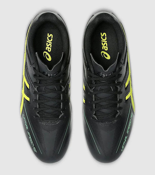 Asics Lethal Speed RS Football Boot - Black/Lemon Spark