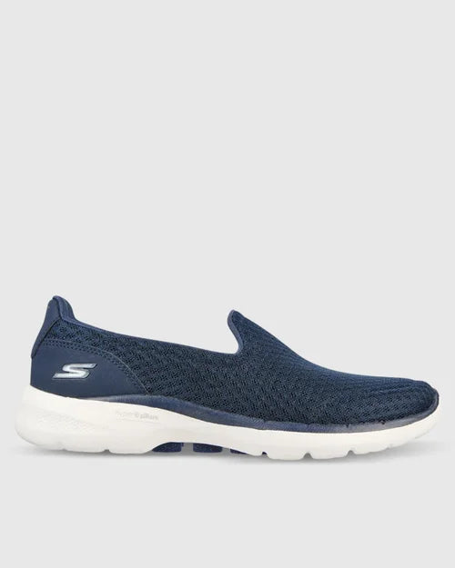 Skechers Go Walk 6 Big Splash Navy/White