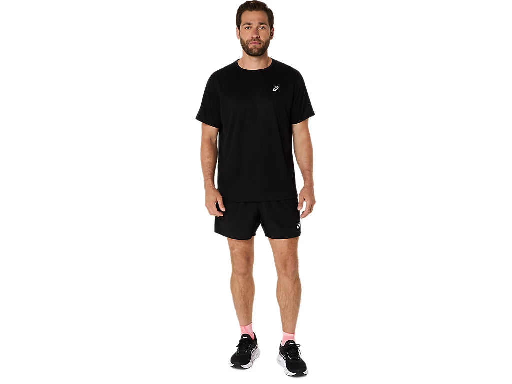 ASICS Silver 5 inch Shorts Mens - Performance Black