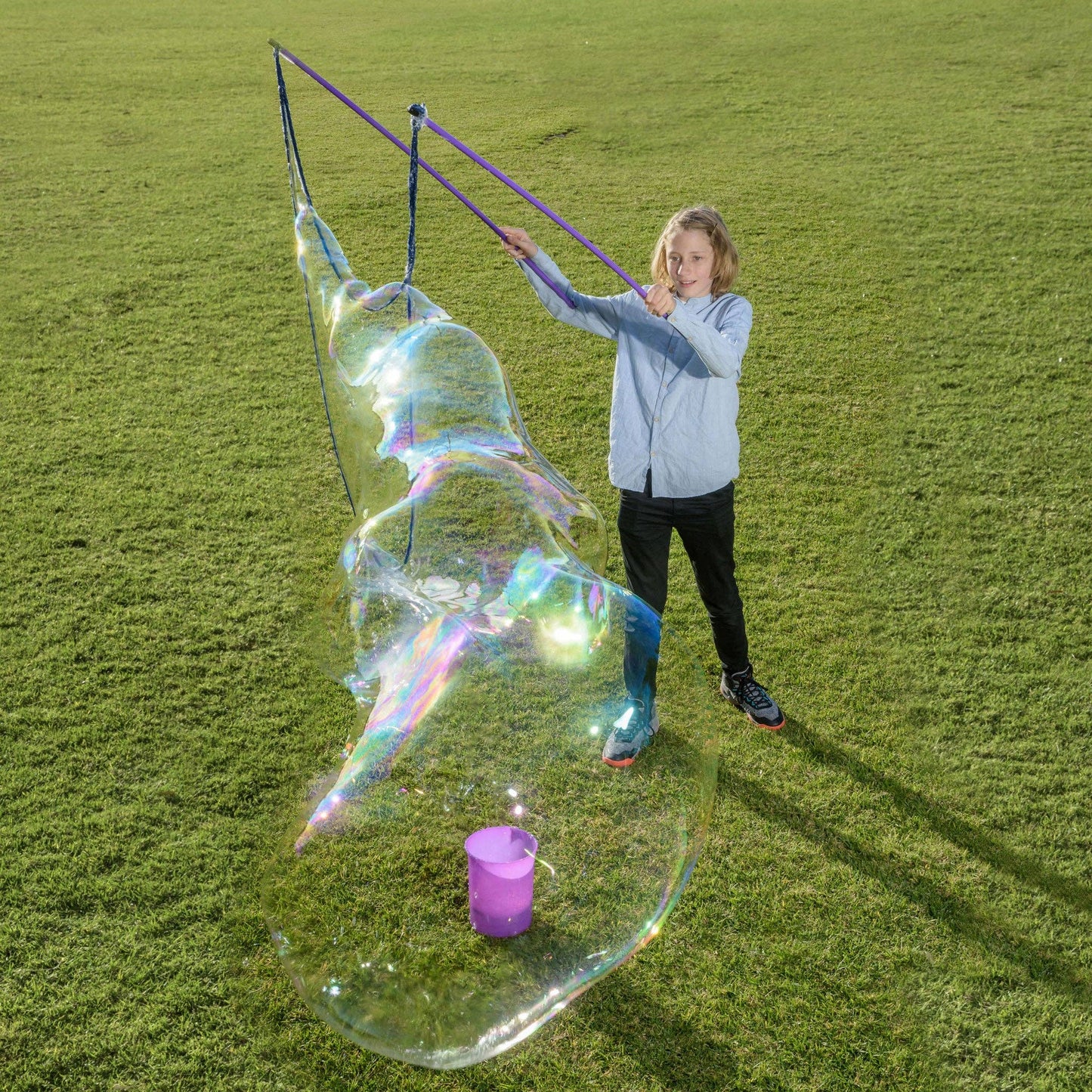 Extendable Bubble Stick