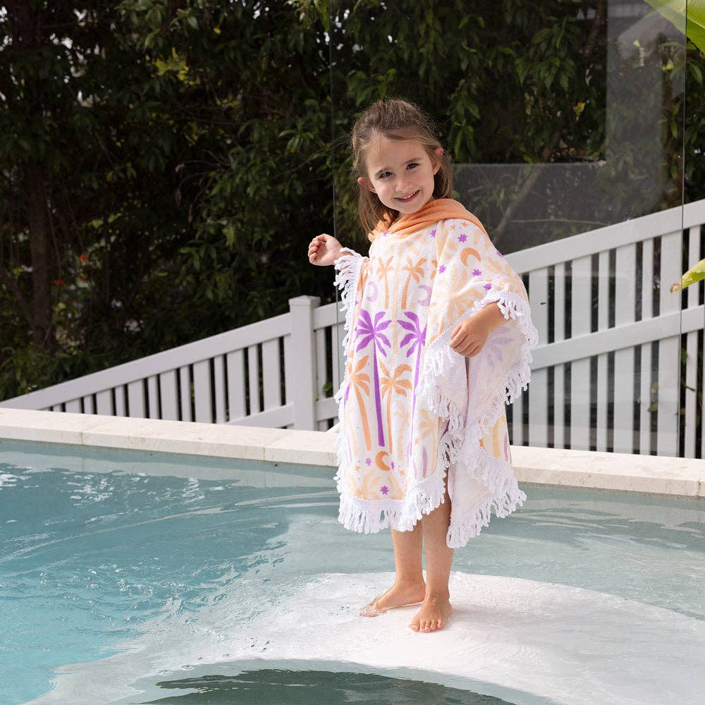 Kids Shaped Poncho - Luna Tree