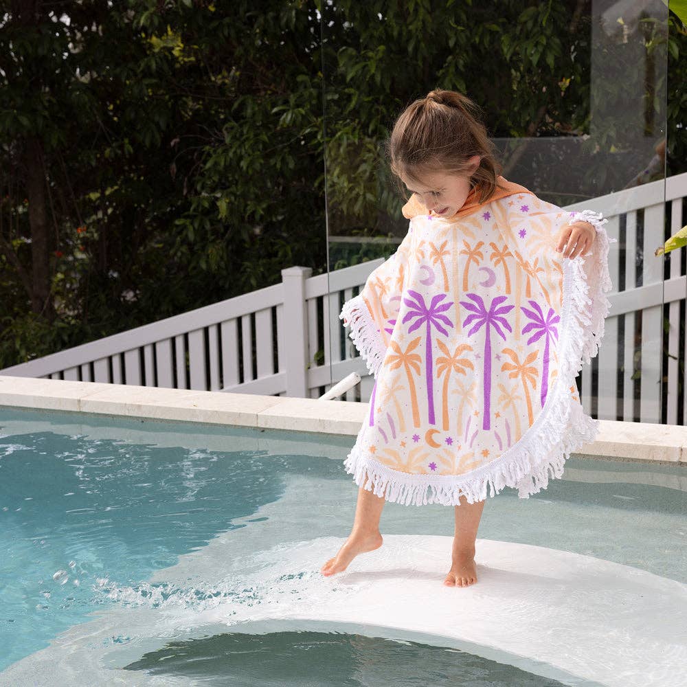 Kids Shaped Poncho - Luna Tree