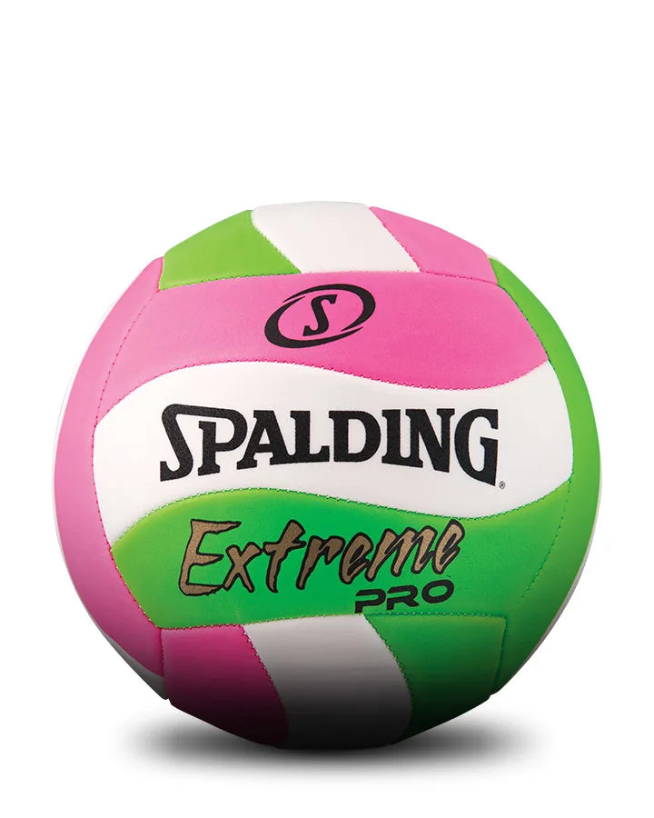 Spalding Extreme Pro Wave Volleyball - Pink/Green