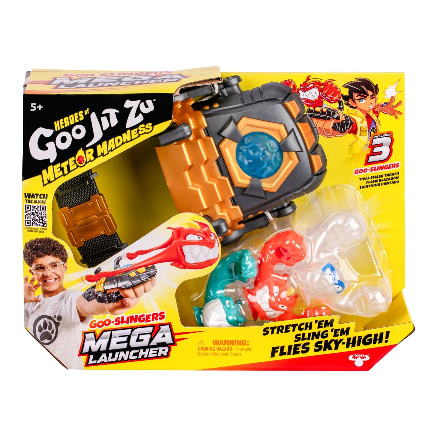Heroes of Goo Jit Zu Meteor Madness Goo Slingers Mega Launcher