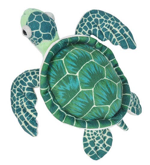 Wild Republic Cuddlekins - Mini Green Sea Turtle