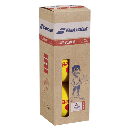 Babolat Red Foam x 3
