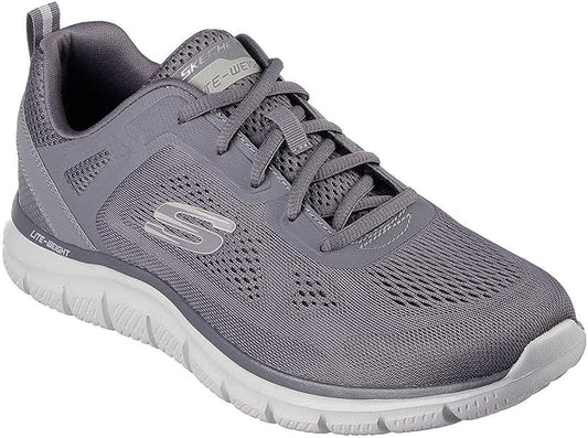 Skechers Track Broader Mens Running - Charcoal