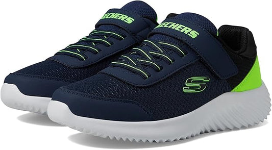 Skechers Infants Bounder Trezic - Navy/Lime