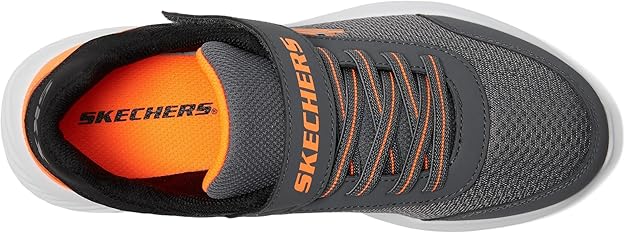 Skechers Infants Bounder Trezic - Charcoal/Orange