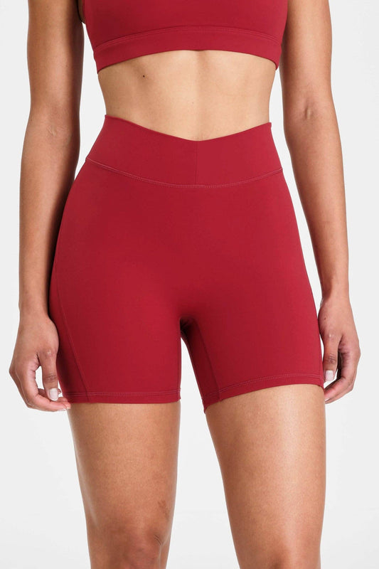 ALLFENIX Cloudcore Sculpting 5" Bike Short - Cherry