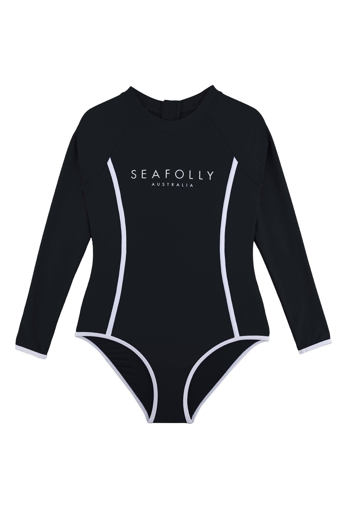Seafolly Kids Essentials Paddle Suit - Black