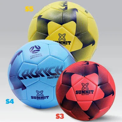 Summit Football Australia Launch Coloured Soccer Ball
