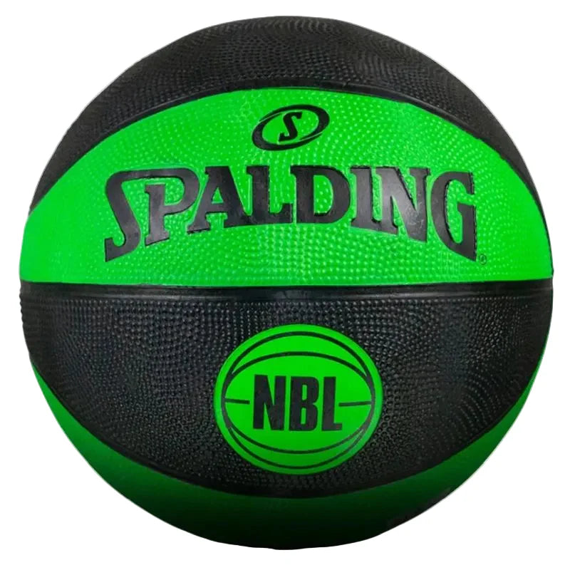 Spalding NBL Coloured Outdoor Basketball - Green/Black
