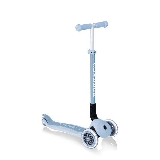 Globber Primo Foldable Lights Ecologic - Blueberry