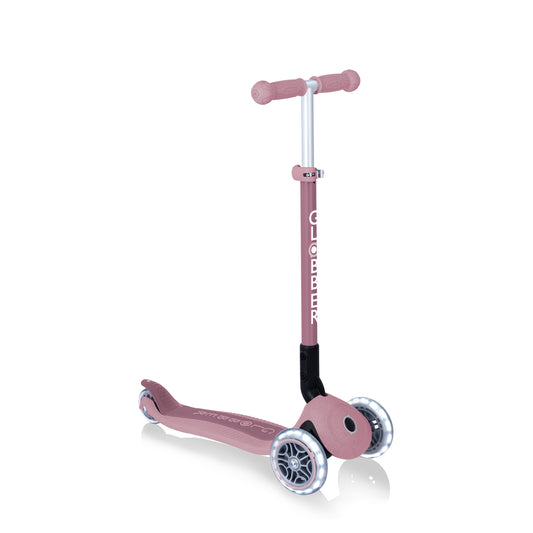 Globber Primo Foldable Lights Ecologic - Berry