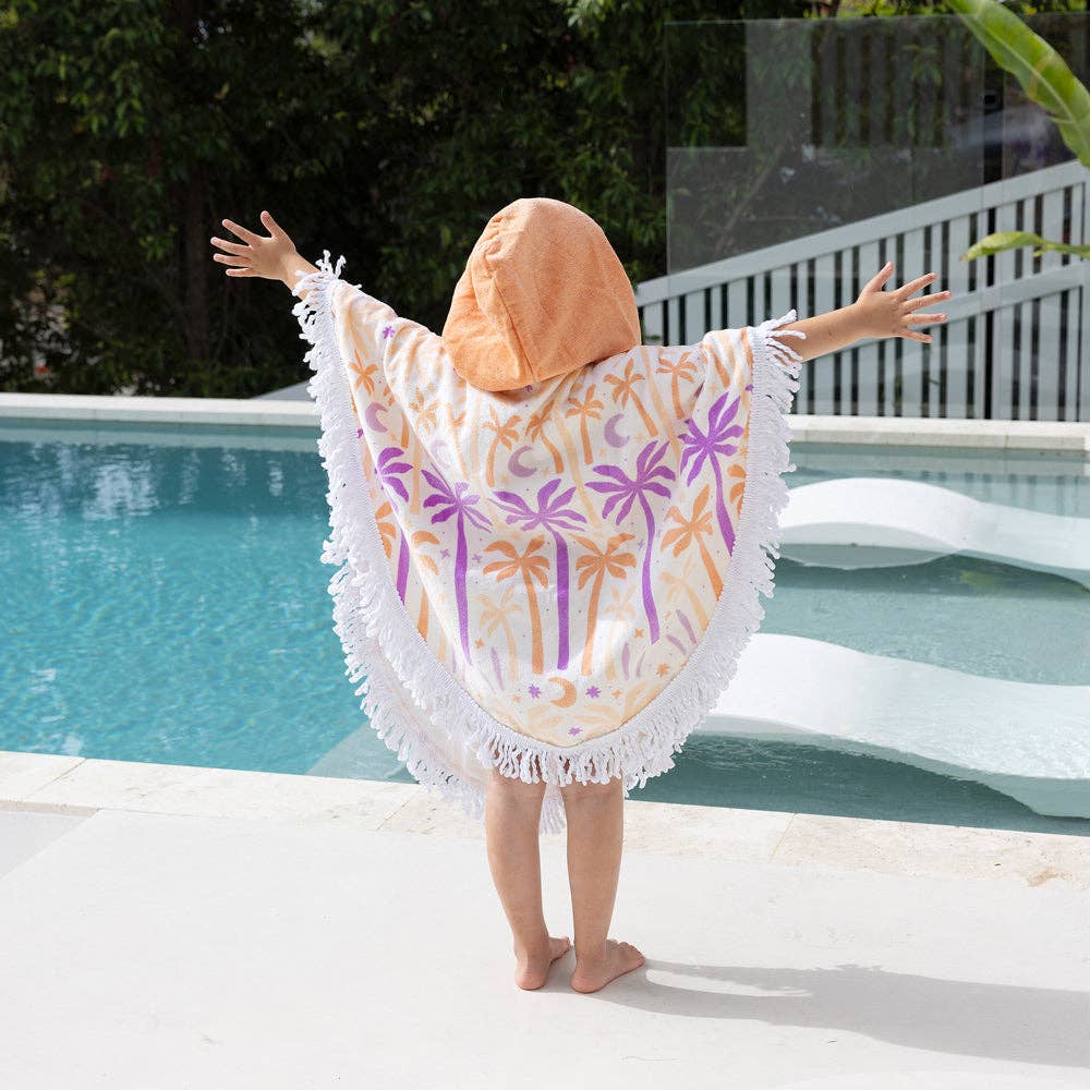 Kids Shaped Poncho - Luna Tree