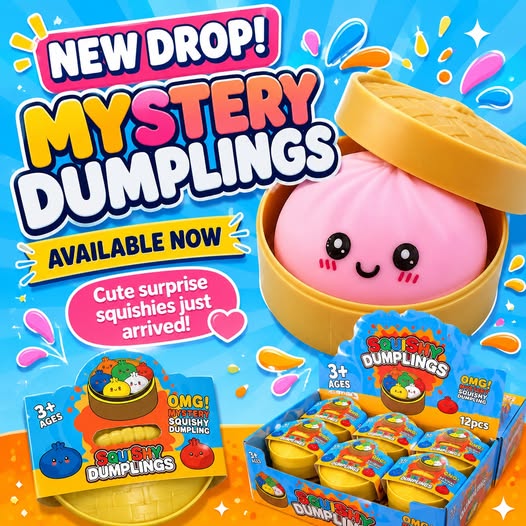 Mystery Squishy Dumpling in Steamer
