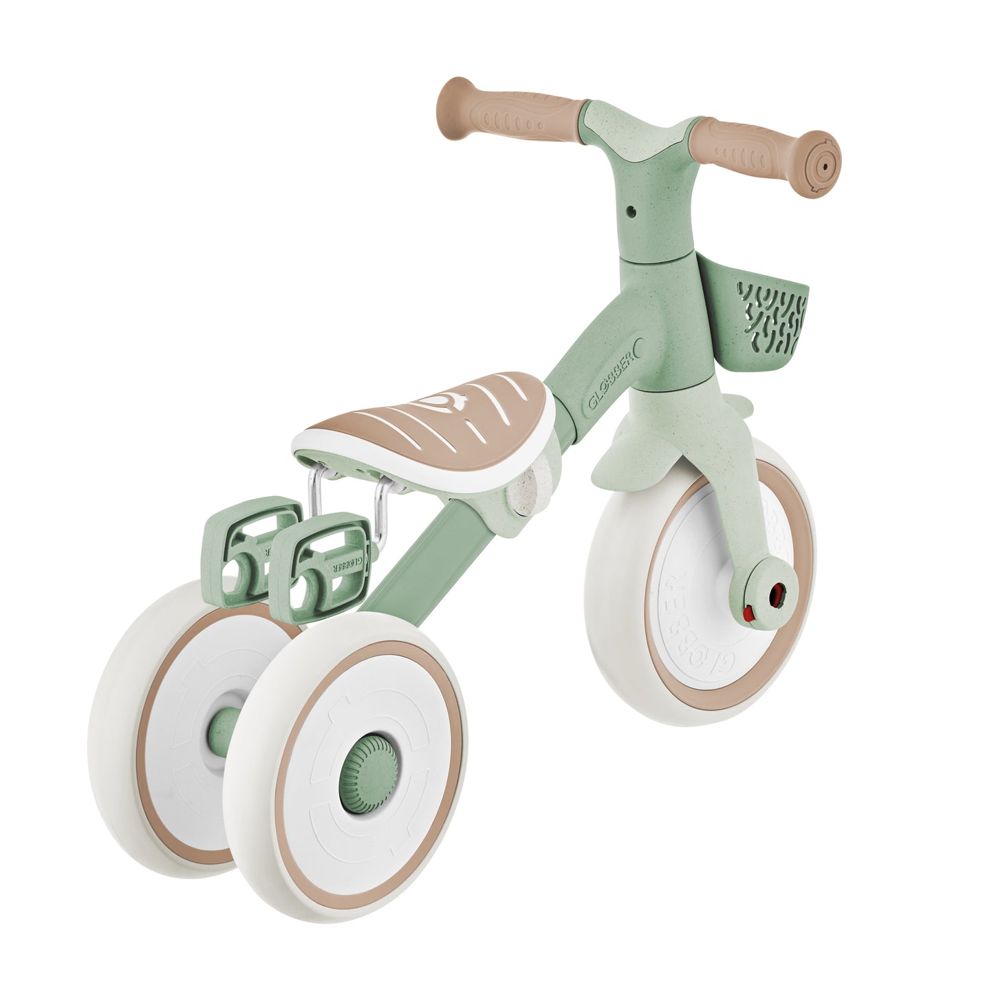 Globber  Learning Trike 2in1 PLUS Ecologic - Pistachio