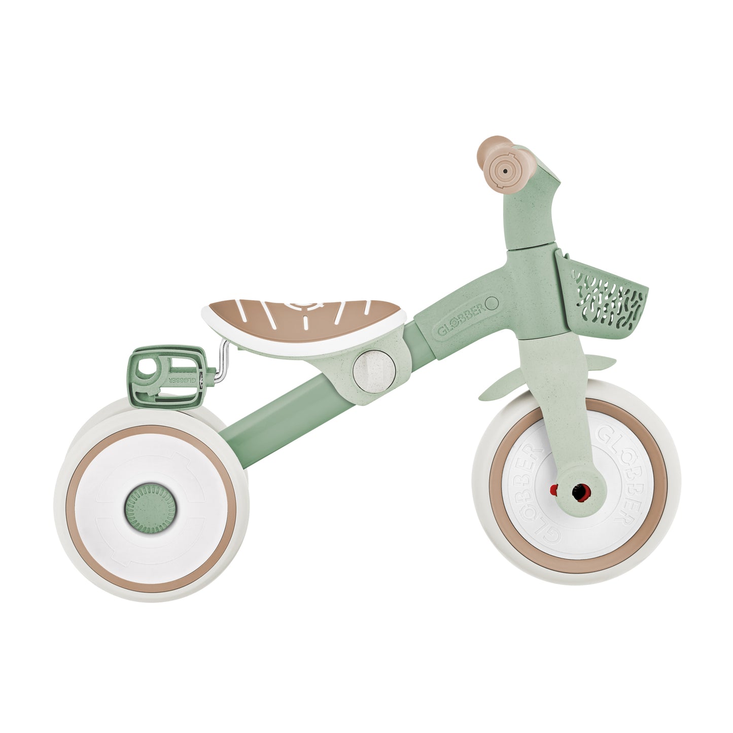 Globber  Learning Trike 2in1 PLUS Ecologic - Pistachio