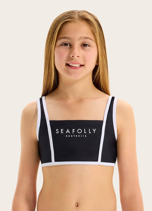 Seafolly Kids Essentials Bikini - Black