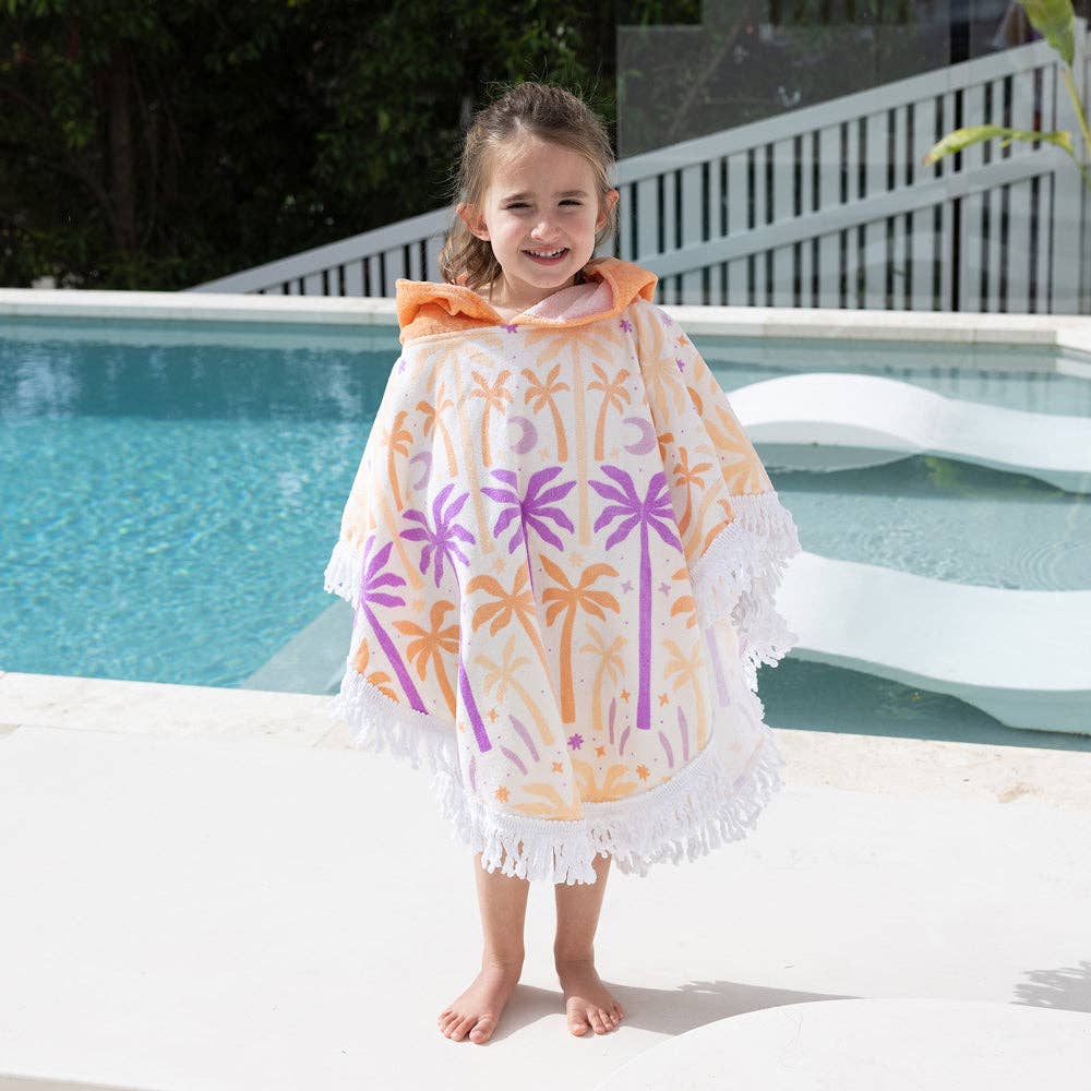 Kids Shaped Poncho - Luna Tree