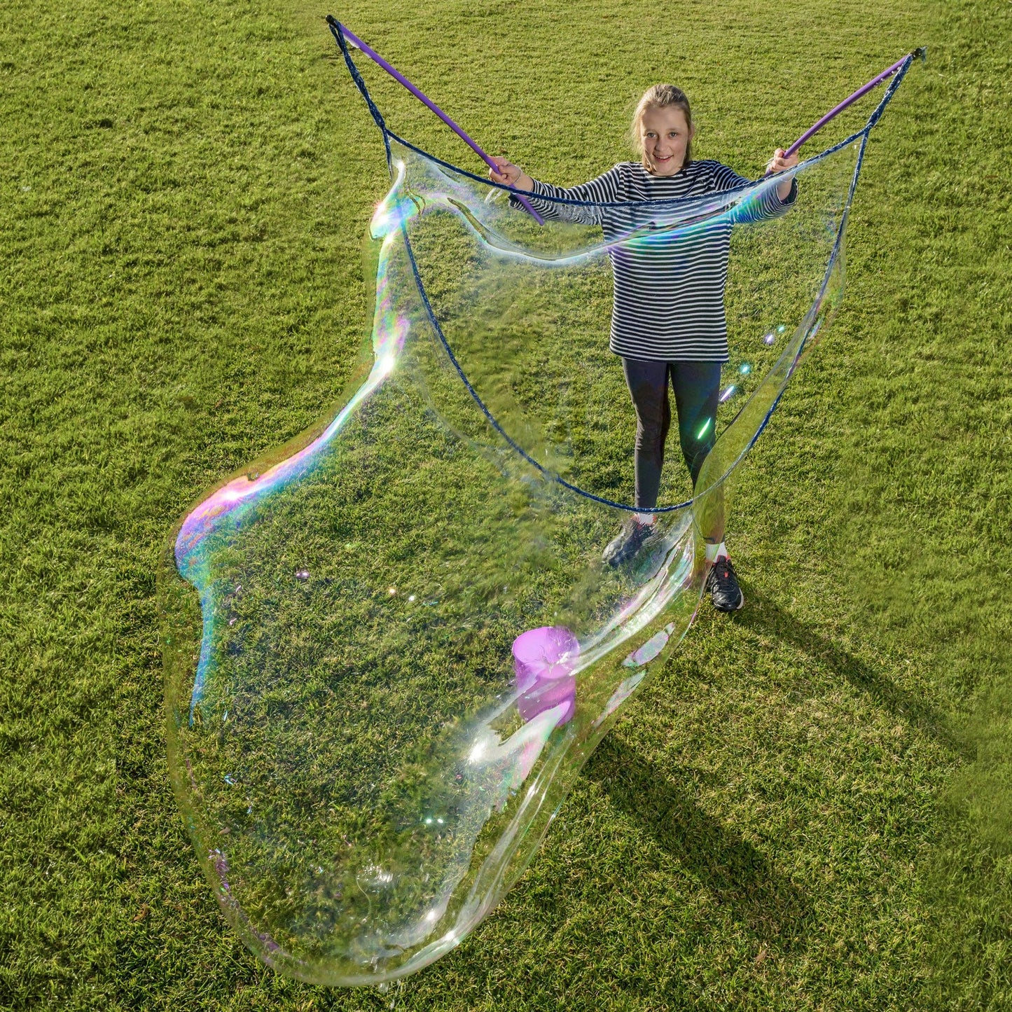 Extendable Bubble Stick