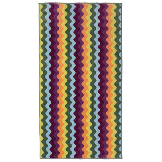 Jacquard Beach Towel - Ripple