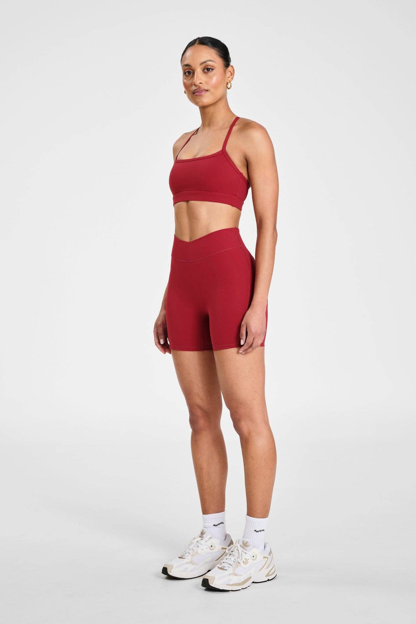 ALLFENIX Cloudcore Sculpting 5" Bike Short - Cherry