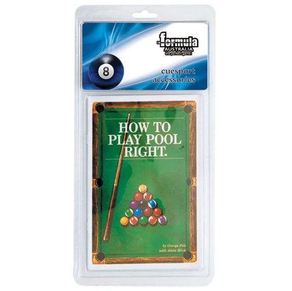 The International Tournament Pool Rule Booklet from Formula Sports will fill you in on all the ins and outs of an International Pool Tournament.