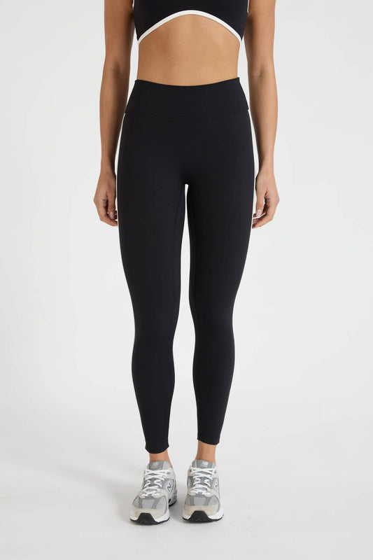 ALLFENIX CloudCore Contrast Stripe 7/8 Legging - Black