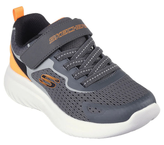 Skechers Infants Bounder Trezic - Charcoal/Orange