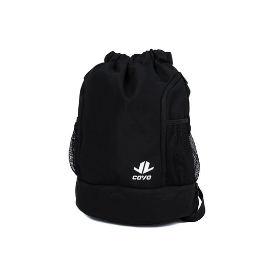 Covo Drawstring Backpack - Black