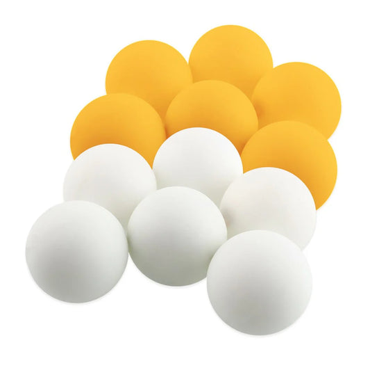 Formula Sports Table Tennis Balls White & Orange 12Pk