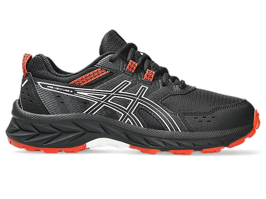 Asics Pre Venture 9 GS Kids Running - Black/White