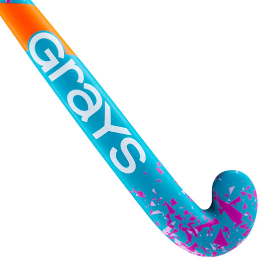 Grays Blast Ultrabow Hockey Stick - Teal/Pink