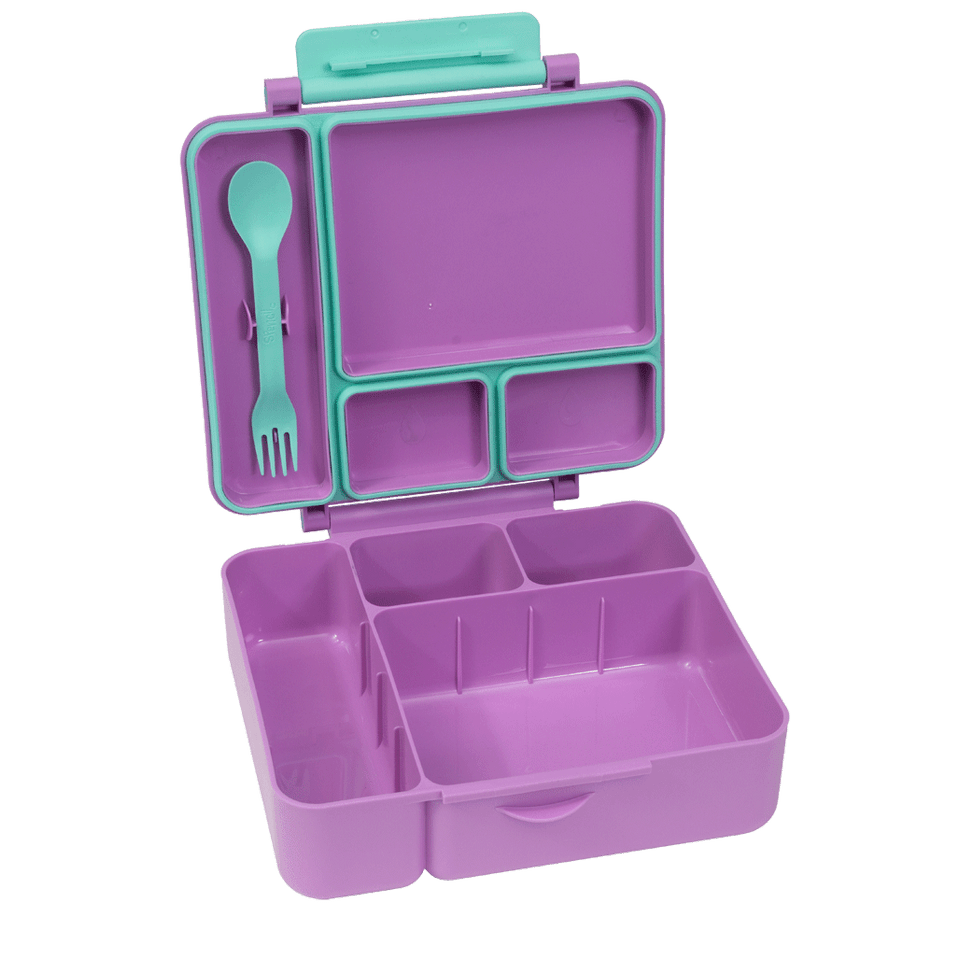 All-in Lunch Box - Fuchsia - Lilac